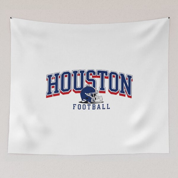 Item preview, Houston Football Retro Varsity Helmet Graphic designed and sold by JamesBeck53255.