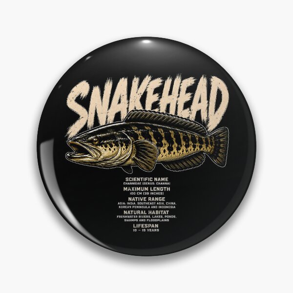 Item preview, Snakehead Fish Vintage Illustration designed and sold by rafaeltto.