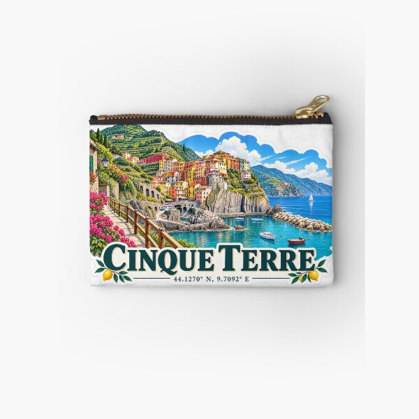 Item preview, Cinque Terre Italy – Colorful Coastal Village & Mediterranean Travel Art designed and sold by ChicClicker.