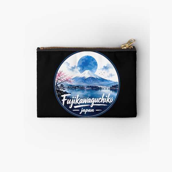 Item preview, Fujikawaguchiko Japan Mount Fuji Watercolor Art designed and sold by TomFrontierArt.