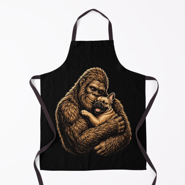 Item preview, Gorilla and French Bulldog Friendship Design designed and sold by rafaeltto.