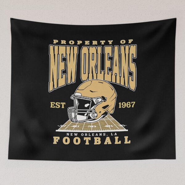 Item preview, New Orleans Football Retro Helmet Vintage designed and sold by Nishitha37.