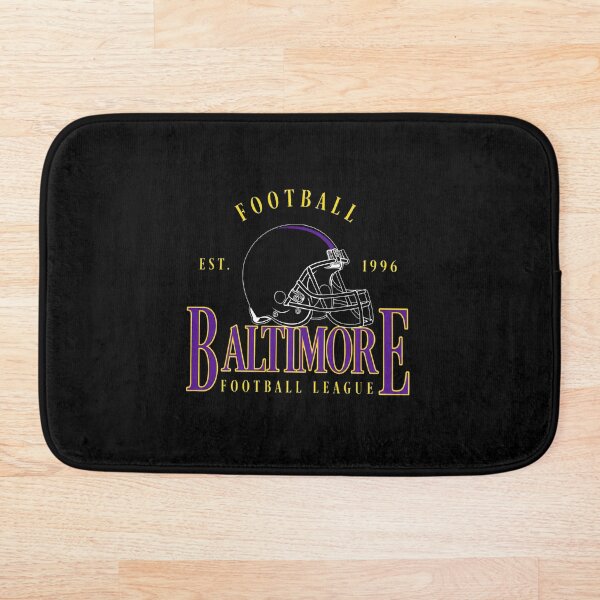 Aperçu de l'œuvre Éventail de football vintage - Style Baltimore créée et vendue par Mccracker40.