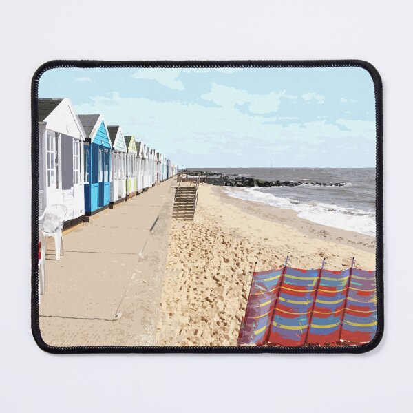 Item preview, Southwold Beach Suffolk.  Travel poster East Anglia.Uk designed and sold by BarbaraGlebska.