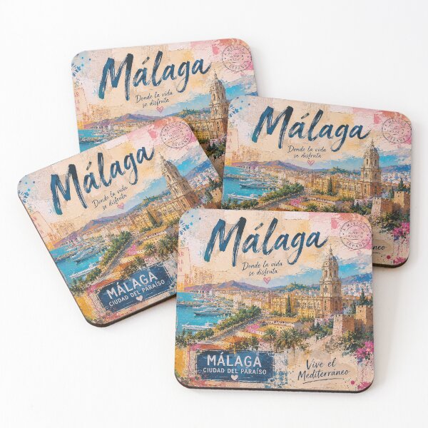Item preview, Malaga Postcard, Spain – A Beautiful city in Europe. designed and sold by GalleryKauffeld.