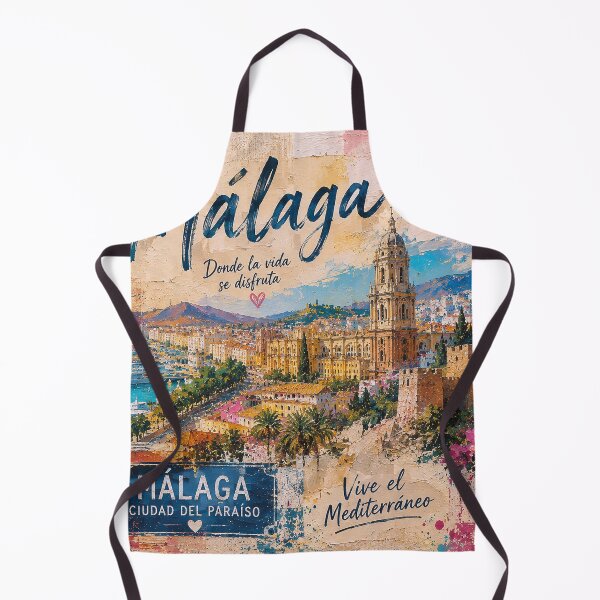 Item preview, Malaga Postcard, Spain – A Beautiful city in Europe. designed and sold by GalleryKauffeld.
