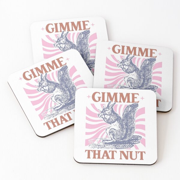 Item preview, Gimme That Nut – Funny Squirrel Retro Design designed and sold by WATEKE.