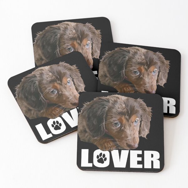 Item preview, Brown Dachshund Lover Puppy designed and sold by Just-Arts-4U.