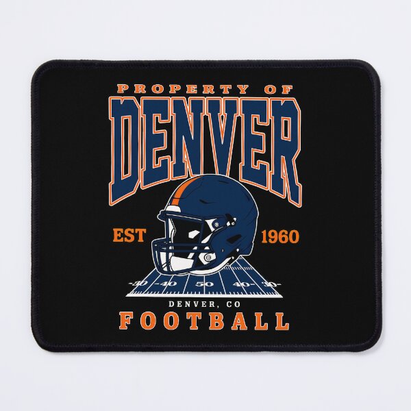 Item preview, Retro Denver Football Helmet Graphic designed and sold by skiIzzibella85.