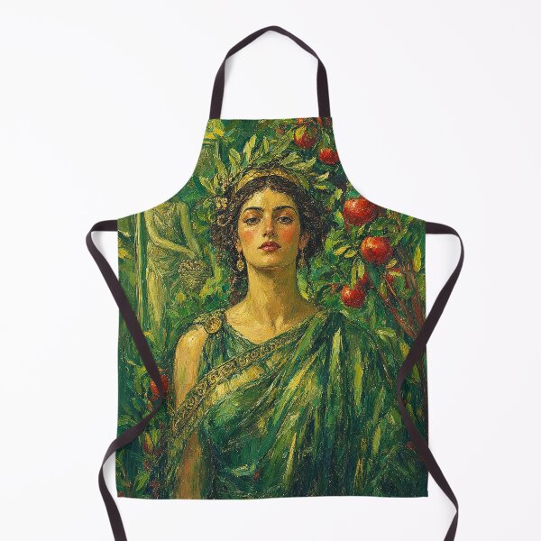 Item preview, Pomona Roman Goddess of Fruit Trees: Apple Orchard & Classical Fine Art designed and sold by chihuahuashower.
