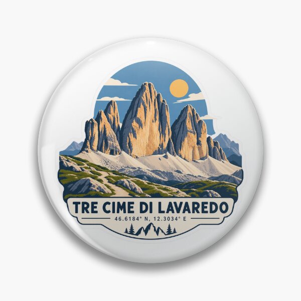 Item preview, Tre Cime di Lavaredo – Dolomites Mountain Travel Art designed and sold by ChicClicker.