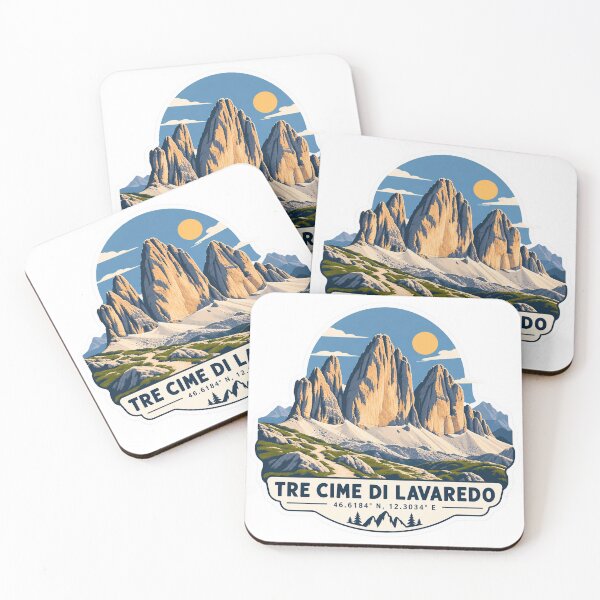 Item preview, Tre Cime di Lavaredo – Dolomites Mountain Travel Art designed and sold by ChicClicker.