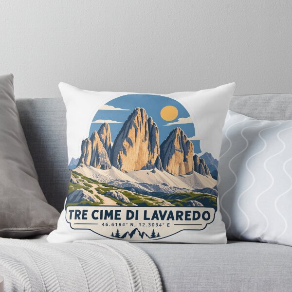 Item preview, Tre Cime di Lavaredo – Dolomites Mountain Travel Art designed and sold by ChicClicker.