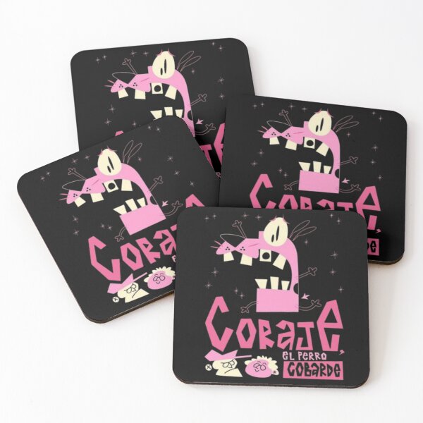 Item preview, Coraje el Perro Cobarde – Surreal Cartoon Expression designed and sold by WATEKE.
