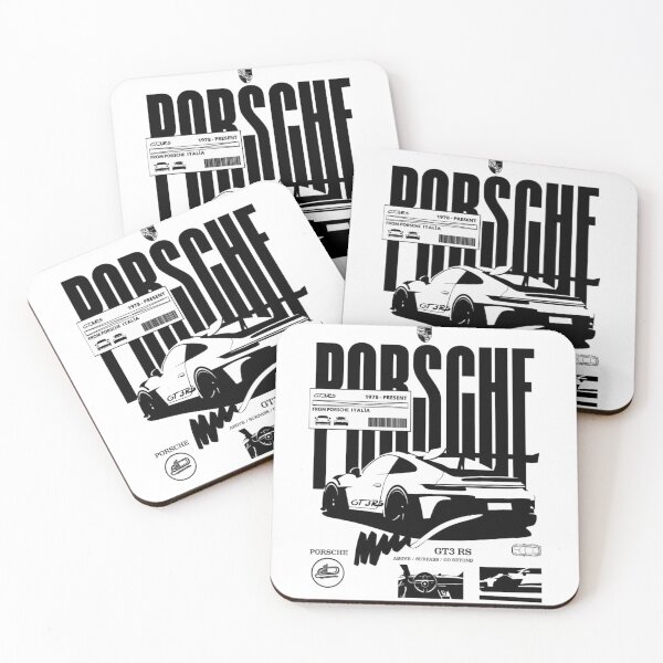 Item preview, Porsche GT3 RS – Race Limitless Retro Technical Poster designed and sold by WATEKE.