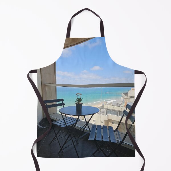 Item preview, Summer Balcony with Stunning Mediterranean Sea View designed and sold by Yanshuf.