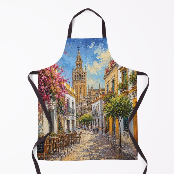 Item preview, A painting of Sevilla, Spain – A Beautiful city in Europe. designed and sold by GalleryKauffeld.