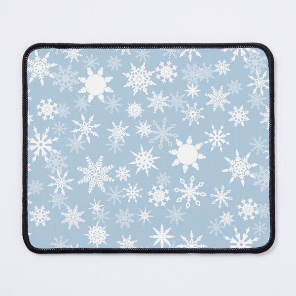 Item preview, frosted lace - frosted lace - blue white designed and sold by Stephanie Fiona Design.