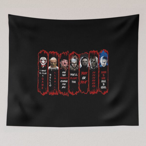 Item preview, Iconic Scary Movie Characters designed and sold by JimmyMald57041.