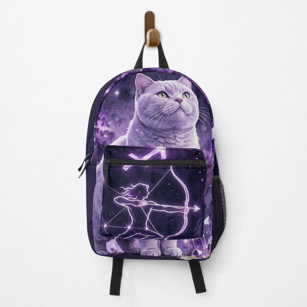 Item preview, Mystical Sagittarius Cat With Celestial Archer Spirit designed and sold by Moody Vibes Studio.