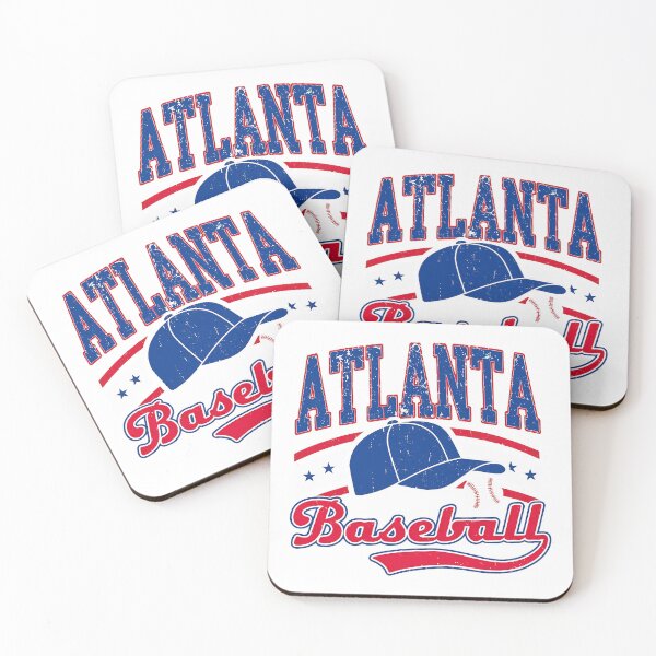 Aperçu de l'œuvre Baseball d'Atlanta Vintage Rétro créée et vendue par MatthewCo20362.