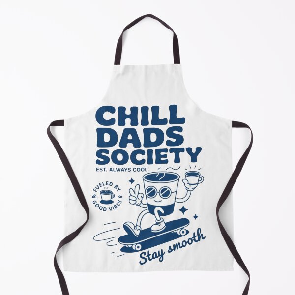 Item preview, Chill Dads Society – Cool Coffee Skateboard Poster designed and sold by WATEKE.
