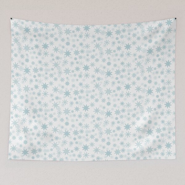 Item preview, Copy of Copy of Copy of frosted lace - frosted lace - white blue designed and sold by Stephanie Fiona Design.