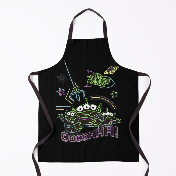 Item preview, Retro Alien Pizza Planet Graphic designed and sold by SandraCoo71209.