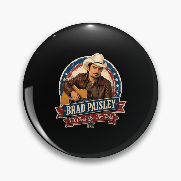 Item preview, Brad Paisley I'll Check You For Ticks designed and sold by CeliaBarbara.