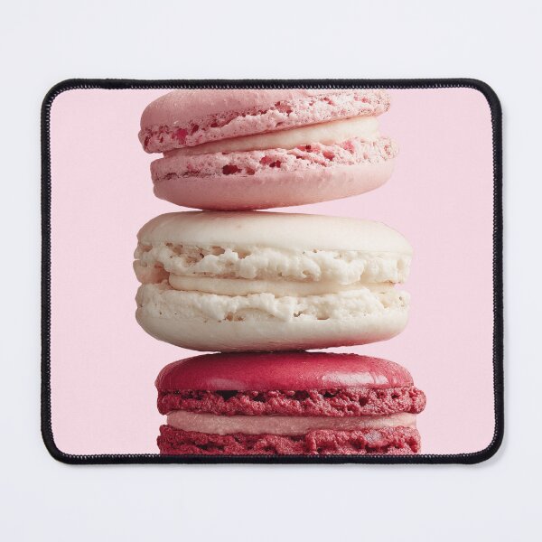 Item preview, Pink French Macarons Aesthetic Dessert designed and sold by jianina-alondra.
