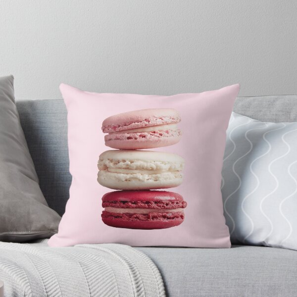 Item preview, Pink French Macarons Aesthetic Dessert designed and sold by jianina-alondra.