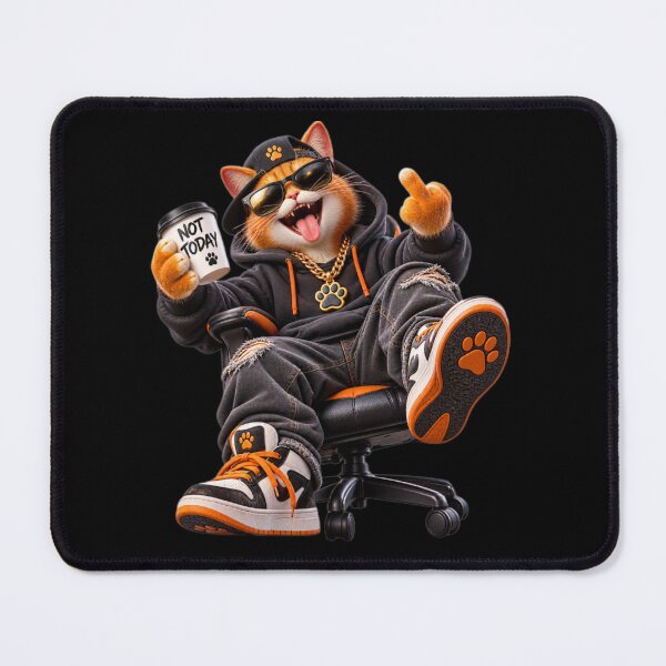 Item preview, Gamer Cat T-Shirt designed and sold by IMOBILYARI VibeCore.
