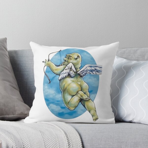 Item preview, Shrek Renaiisance Cupid Angel Sticker designed and sold by tamiya-mortimer.