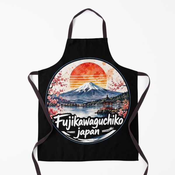 Item preview, Fujikawaguchiko Mount Fuji Watercolor Japan Travel designed and sold by TomFrontierArt.
