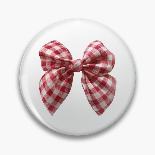 Item preview, Red Gingham Bow Coquette Aesthetic designed and sold by jianina-alondra.