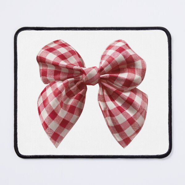Item preview, Red Gingham Bow Coquette Aesthetic designed and sold by jianina-alondra.