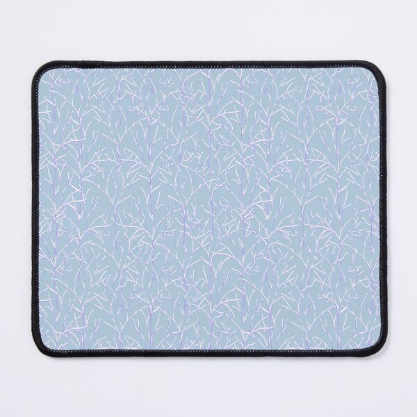 Item preview, snowy trees - frosted lace - purple designed and sold by Stephanie Fiona Design.