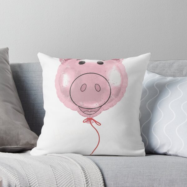 Item preview, Cute Pig Balloon Retro Style Graphic designed and sold by SandraCoo71209.