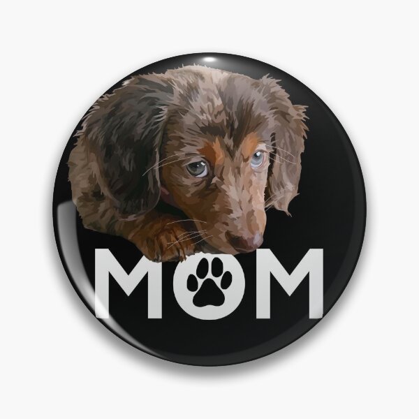 Item preview, Brown Dachshund Mom Puppy Dog designed and sold by Just-Arts-4U.