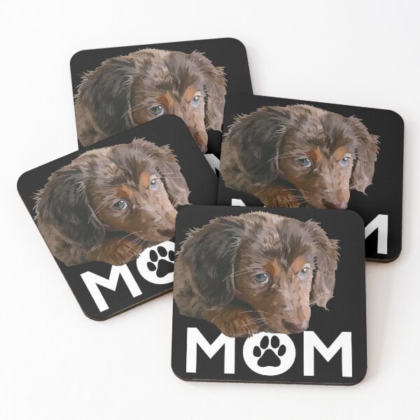 Item preview, Brown Dachshund Mom Puppy Dog designed and sold by Just-Arts-4U.