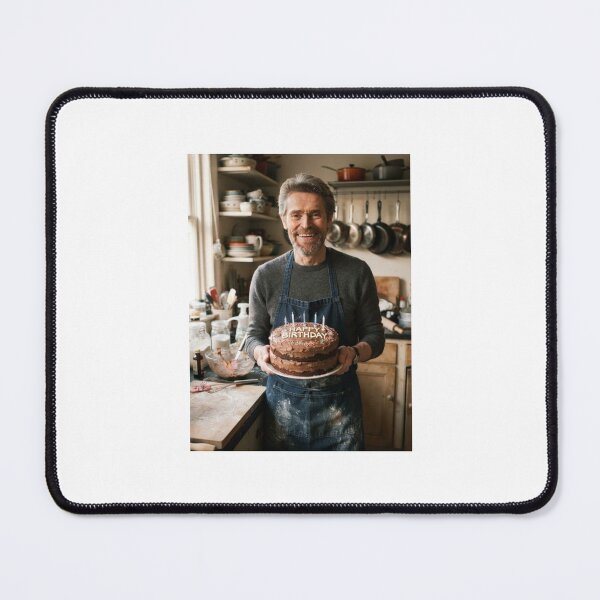 Item preview, Willem dafoe birthday cake memes happy Funny prank meme gift weird designed and sold by CheeseBlueprint.