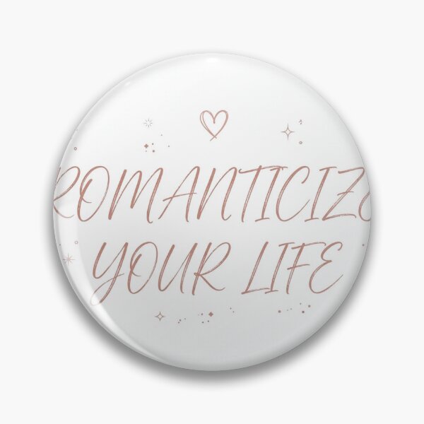 Item preview, Romanticize Your Life Handwritten Script designed and sold by mochiMooco.