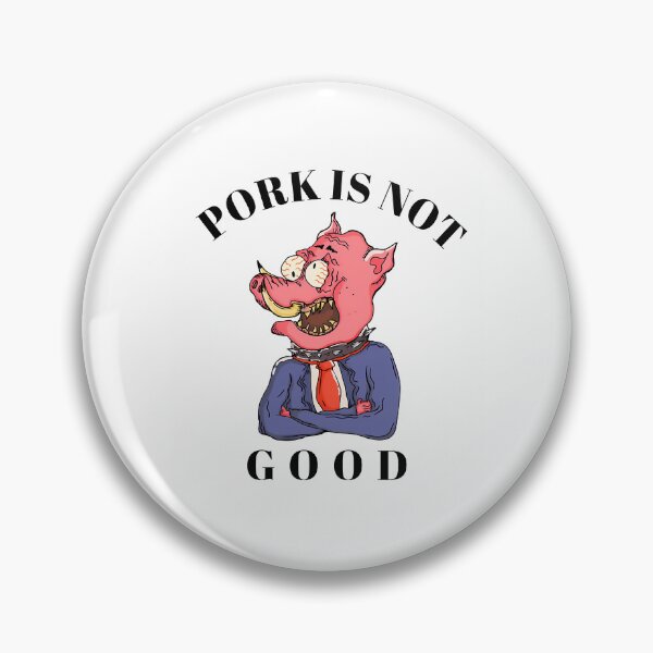 Item preview, Warning Pork designed and sold by tamiya-mortimer.
