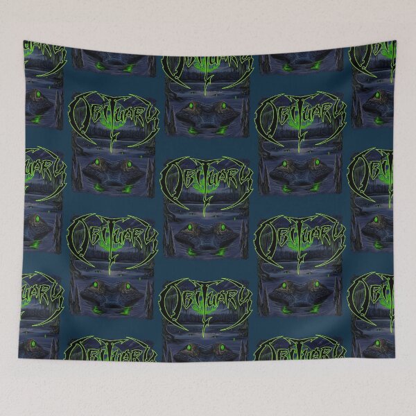 Item preview, Obituary Dark Swamp Skull designed and sold by Talentity55.
