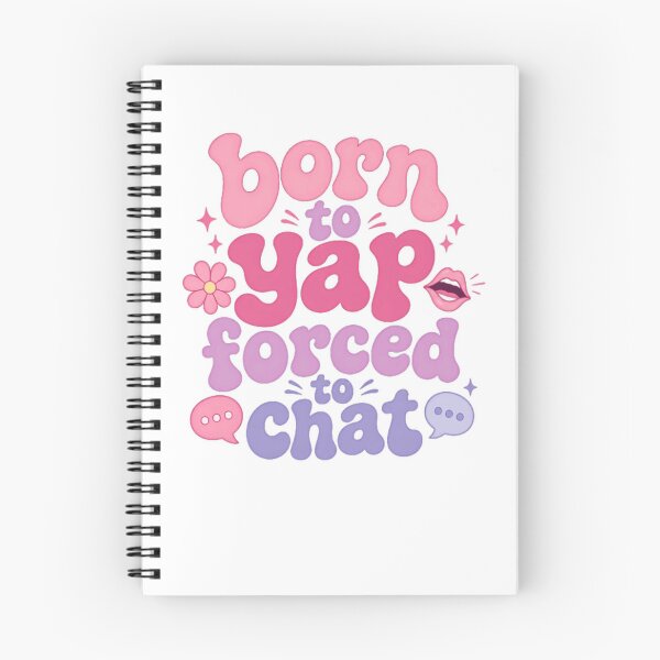 Item preview, Born To Yap Forced To Chat Talkative Woman Friend Communicator designed and sold by HumansStuck12.