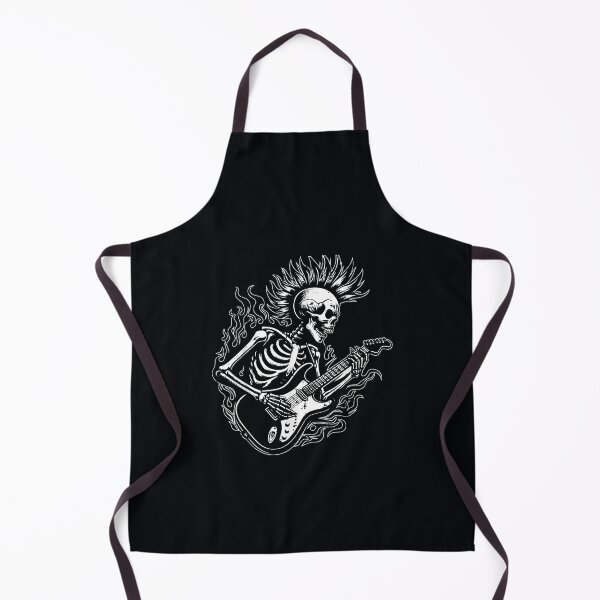 Item preview, Mohawk Skeleton Rocker Playing Guitar designed and sold by Talentity55.