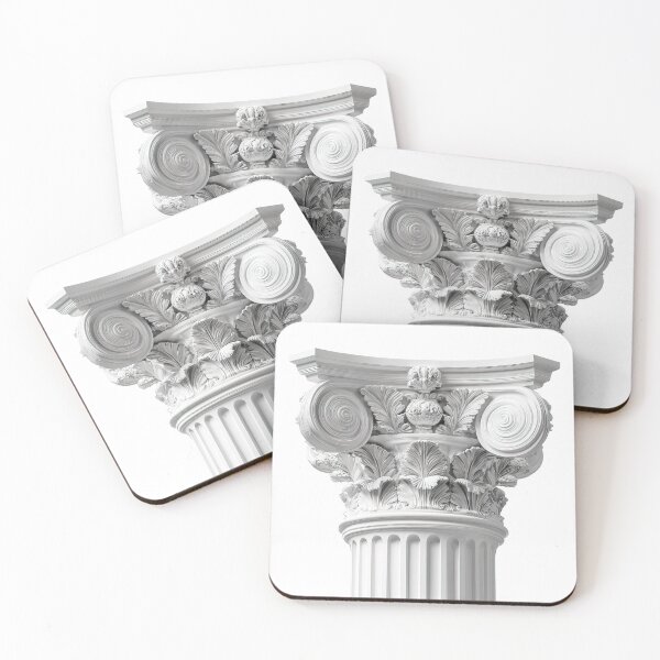 Item preview, Classical Corinthian Column Capital Architecture designed and sold by jianina-alondra.