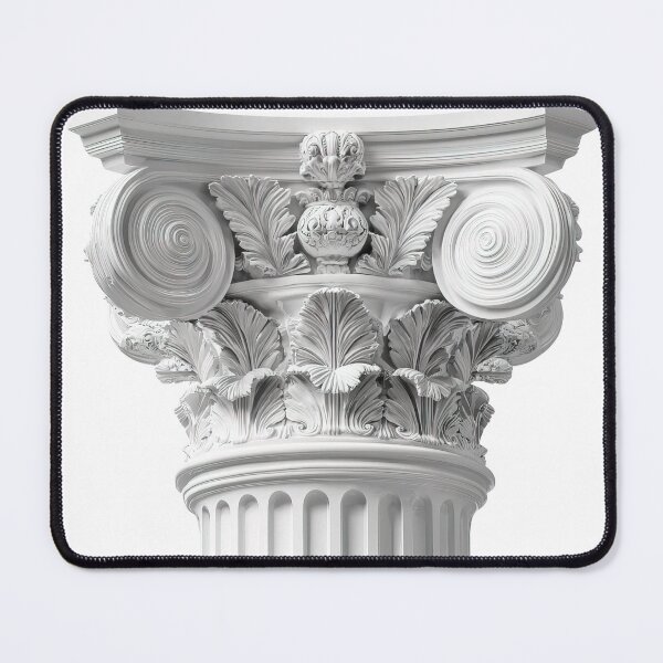 Item preview, Classical Corinthian Column Capital Architecture designed and sold by jianina-alondra.