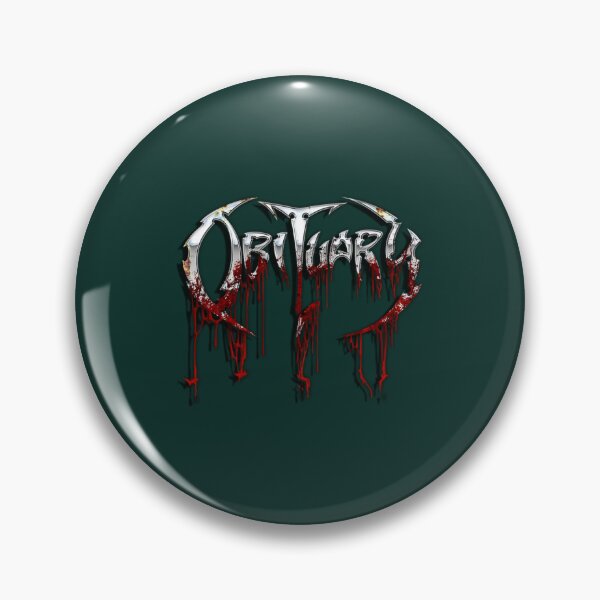Item preview, Obituary Blood Drip Logo designed and sold by Talentity55.