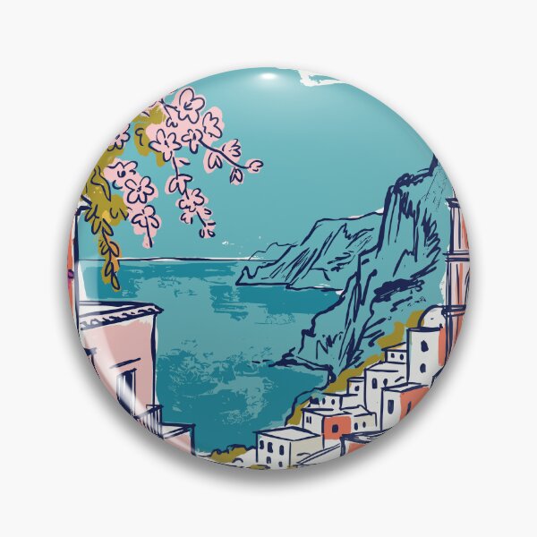 Item preview, Capri Vintage Retro Italy Travel designed and sold by RareDeerArt.